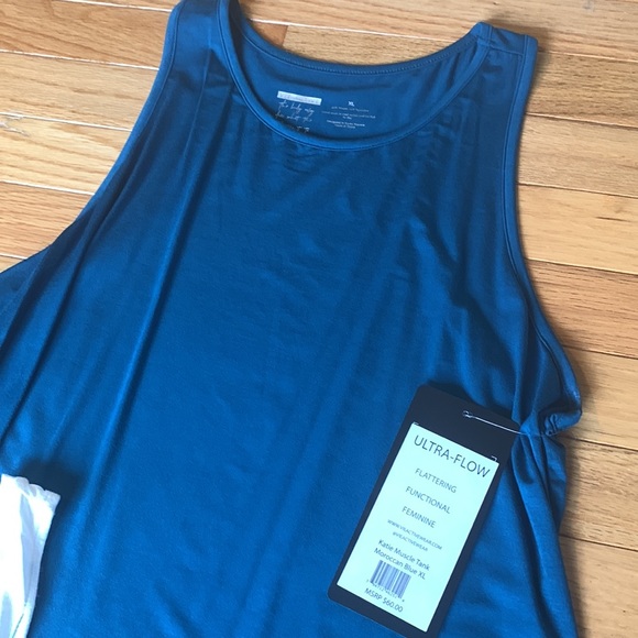 Vie Active / Whisper / Old Navy loose fitting Tank Tops. XL (S fits larger) NWT - Picture 3 of 7